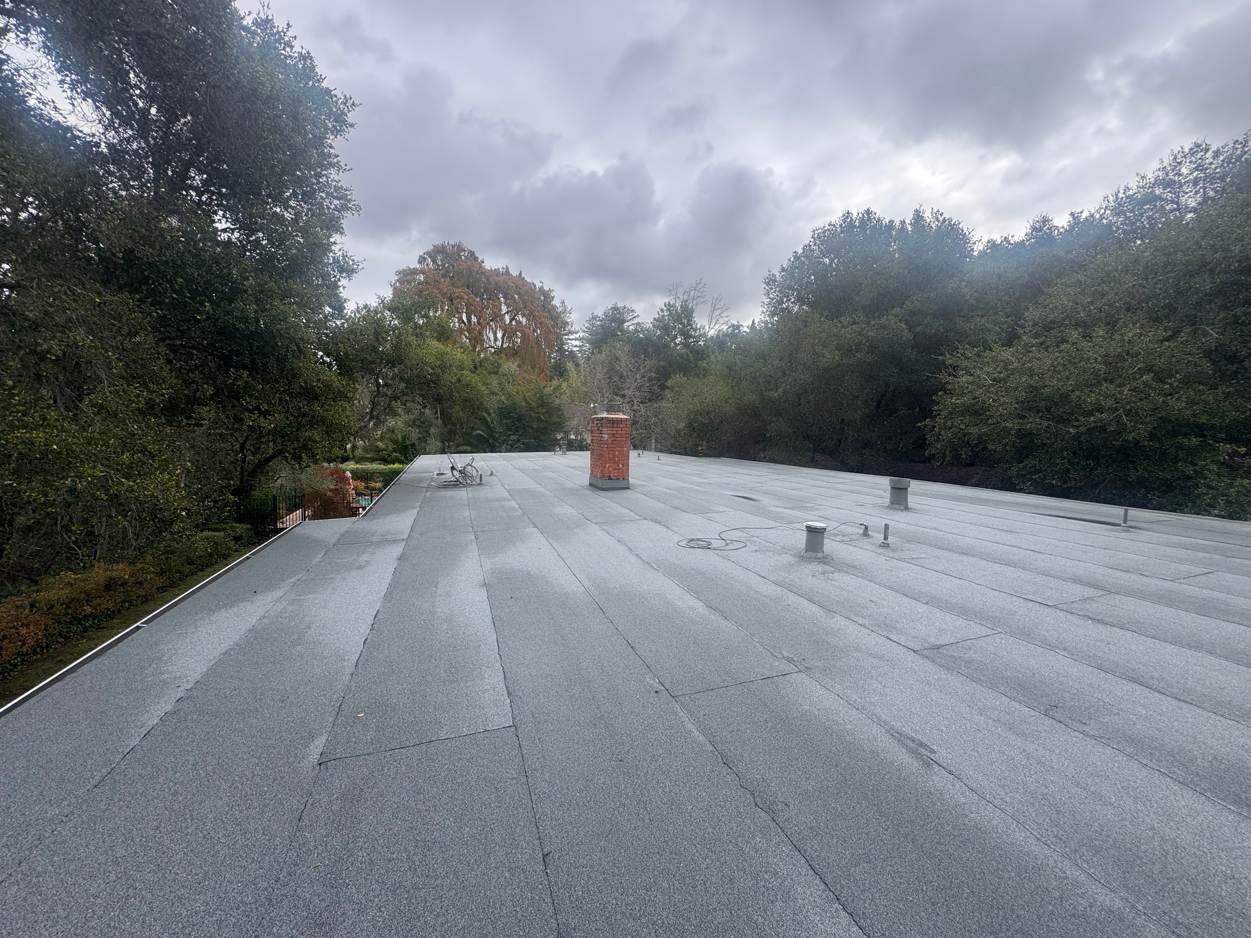Complete Flat Roof Replacement - Stanford